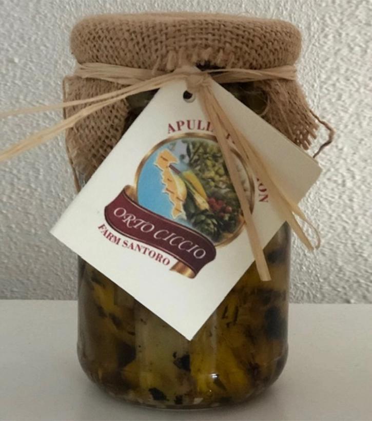 Gegrilde Artisjokken in olijfolie